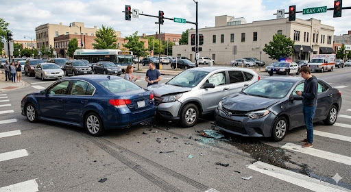 Three Drivers, One Intersection, and Nobody Wants to Be the Defendant